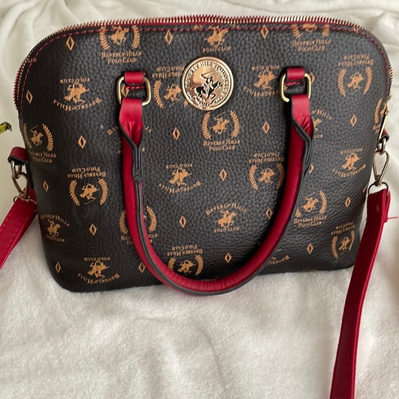 Beverly Hills Polo Club Bags Beverly Hills Polo Club Red Brown